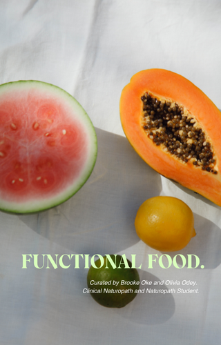 Functional Food Recipe Ebook.