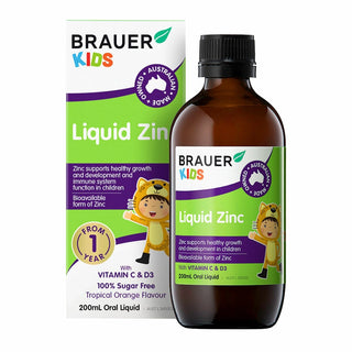 Brauer Kids Liquid Zinc 200mL