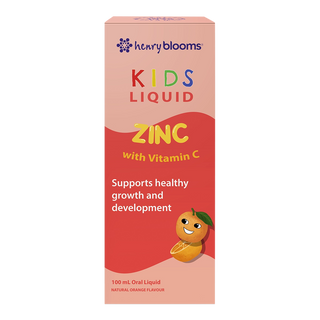 Henry Blooms Kids Liquid Zinc With Vitamin C 100ml