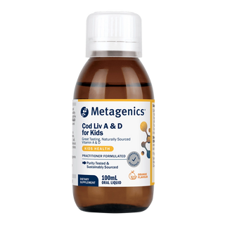 Metagenics Cod Liver A & D for Kids 100mL