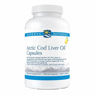 Nordic Naturals Arctic Cod Liver Oil Capsules
