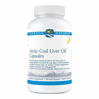 Nordic Naturals Arctic Cod Liver Oil Capsules