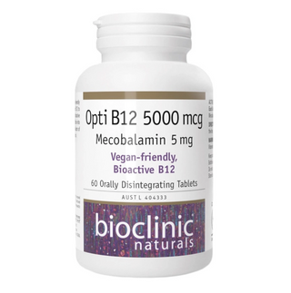 Bioclinic Naturals Opti B12 5000 mcg 60 tabs
